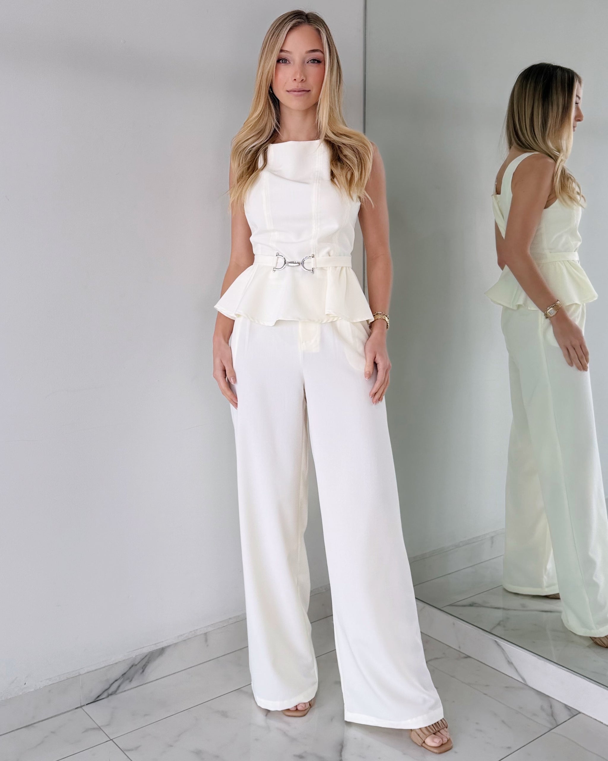 Baby Yellow Pant + Top Two Piece Set