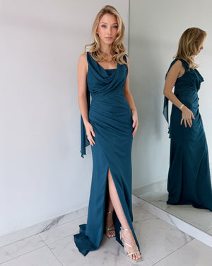 Blue Gown Dress