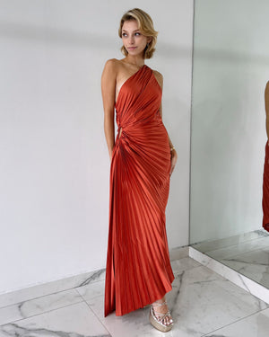 Sienna Asymmetrical Midi Dress