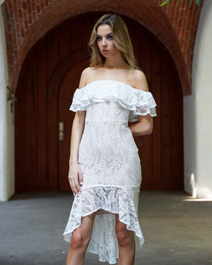 White Lace Dress