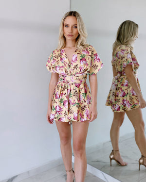 Floral Infinity Romper