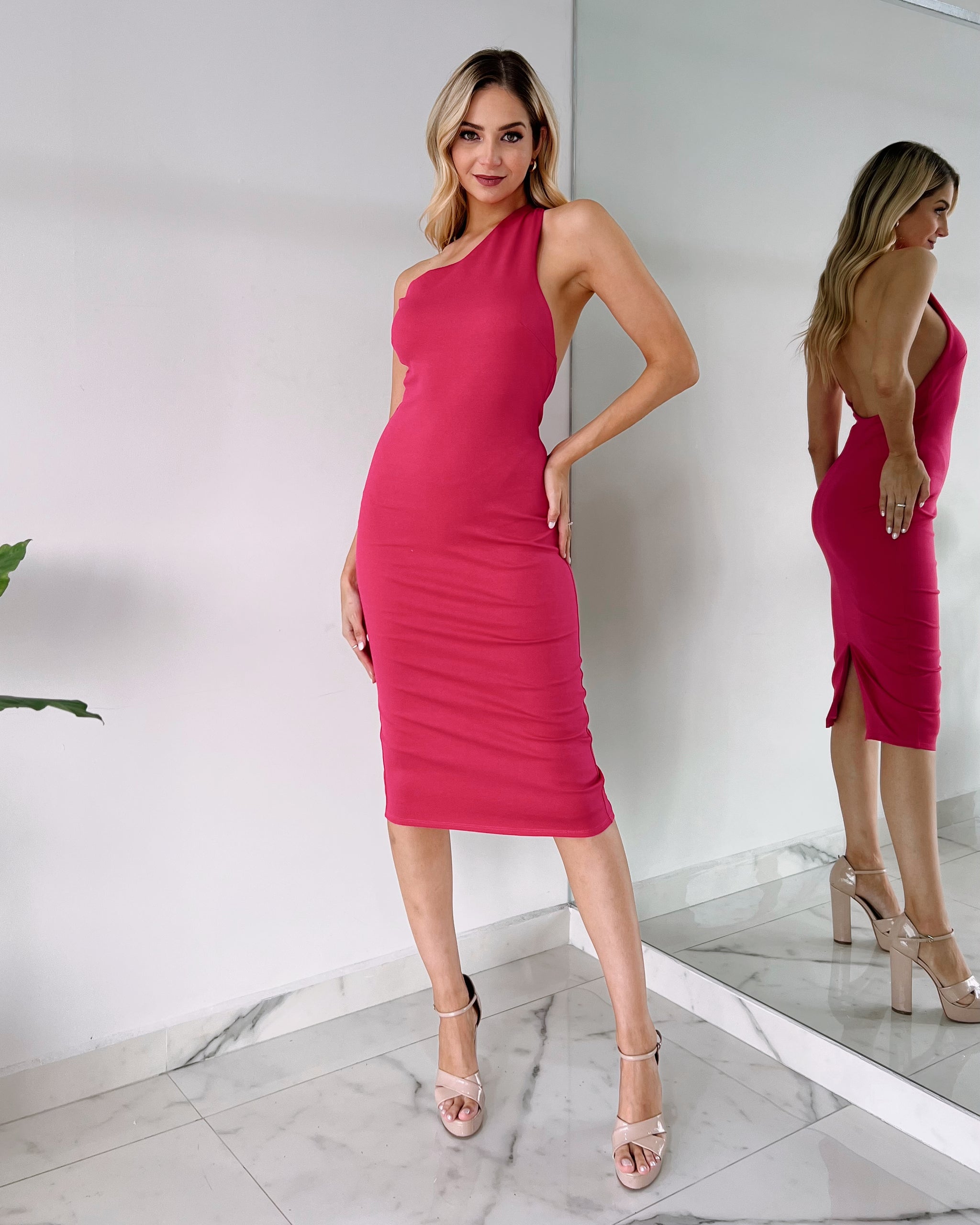 Pink boutique bodycon dresses outlet